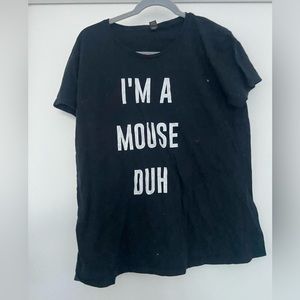Mean girls costume shirt I’m a mouse duh